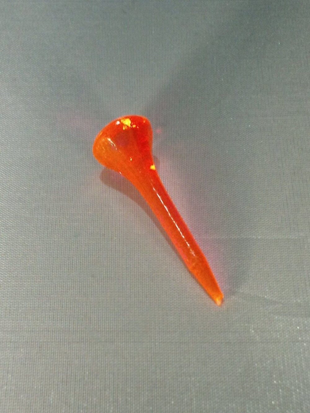 Mid-Century (1950s/60s) - Gestetner Advertising Golf Tees - Orange Translucent - Picture 10 of 16